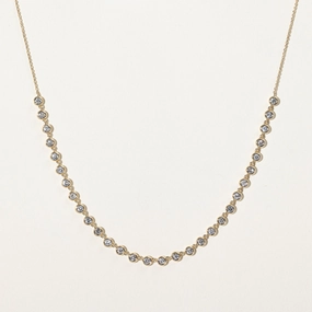 Texture Highlight '100 Ways' Diamond Necklace | 1.50ctw | 15.5" |