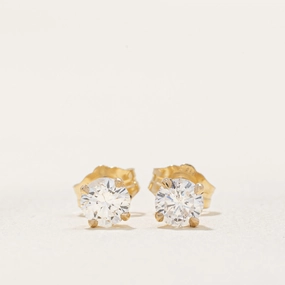 Weekend Detail Alluring Shine '100 Ways' Diamond Stud Earrings | 0.58ctw I1/I2 D-F |