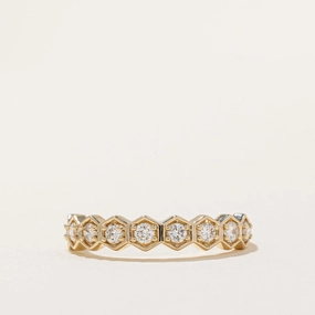 Gleaming Accent Luxury Gifts '100 Ways' Nine Stone Diamond Ring | 0.45ctw | SZ 7 |