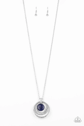 Paparazzi Accessories ? A Diamond A Day - Blue Necklace?Flat Rate Ship $4.50? For Luck Night Out
