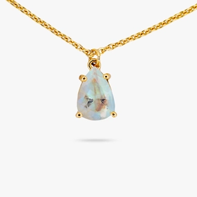 Amare Wear Celebration Collection - June Birthstone Necklace Moonstone Seasonal Pick