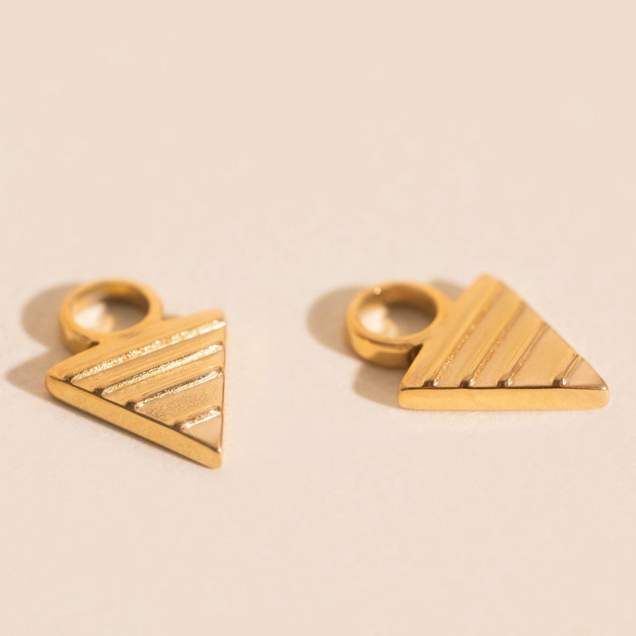 Arrow Huggie Hoop Charms Chic Line Day Look