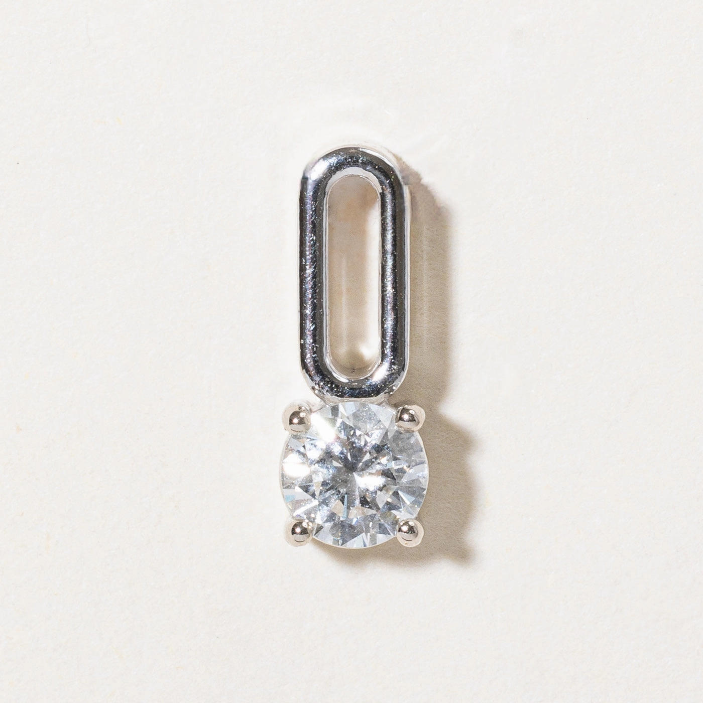 '100 Ways' GIA Certified Diamond Pendant | 0.48ct | Shiny Accent