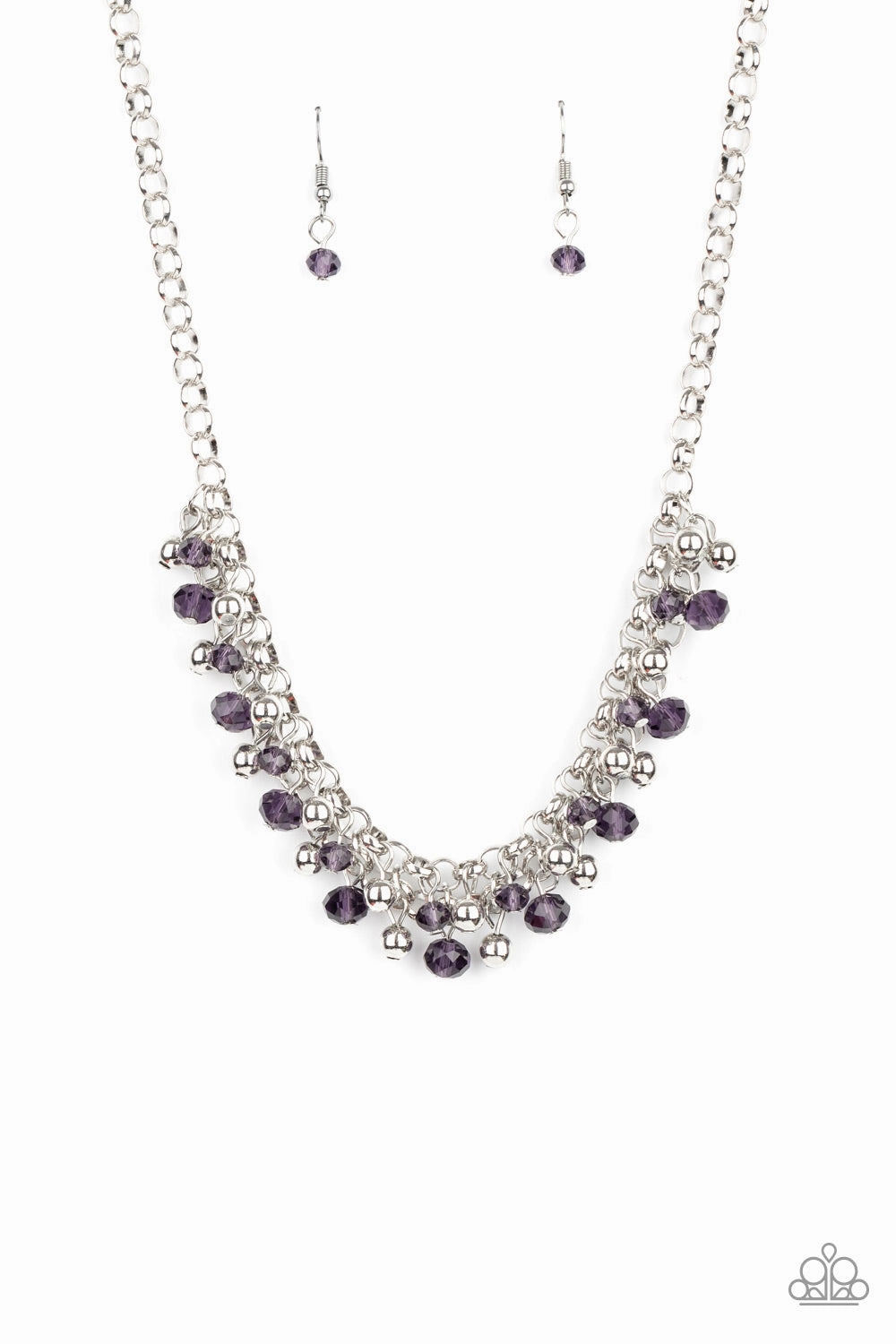 Double Strand Jewelry Displaying Piece Paparazzi Accessories ? Trust Fund Baby - Purple Necklace?Flat Rate Ship $4.50?