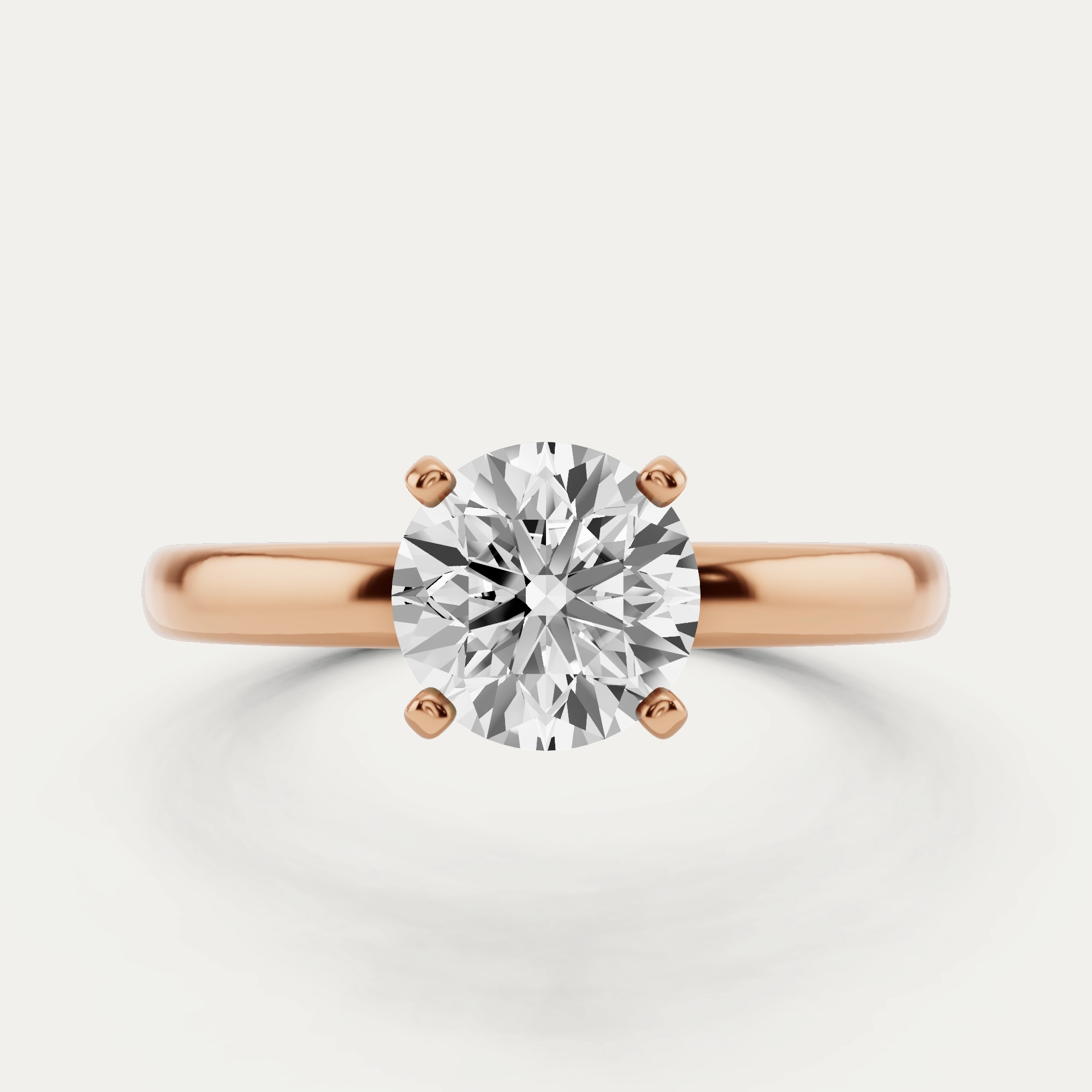 Best Value - 1 ctw Round Diamond Classic Solitaire Engagement Ring Everyday Wear Cool feature