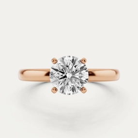 Best Value - 1 ctw Round Diamond Classic Solitaire Engagement Ring Everyday Wear Cool feature