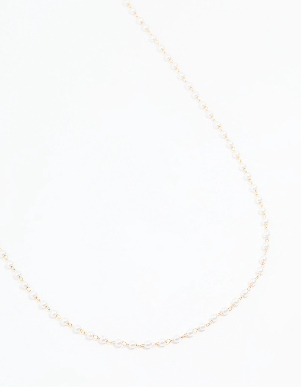 Waterproof Gold Plated Stainless Steel Pearl Waist Chain Everyday Chic Elegant Morning