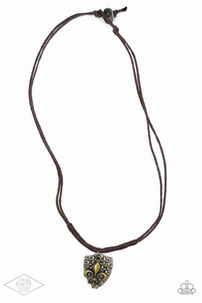 Paparazzi Accessories ? Shielded Simplicity Necklace?Flat Rate Ship $4.50? Signature Present