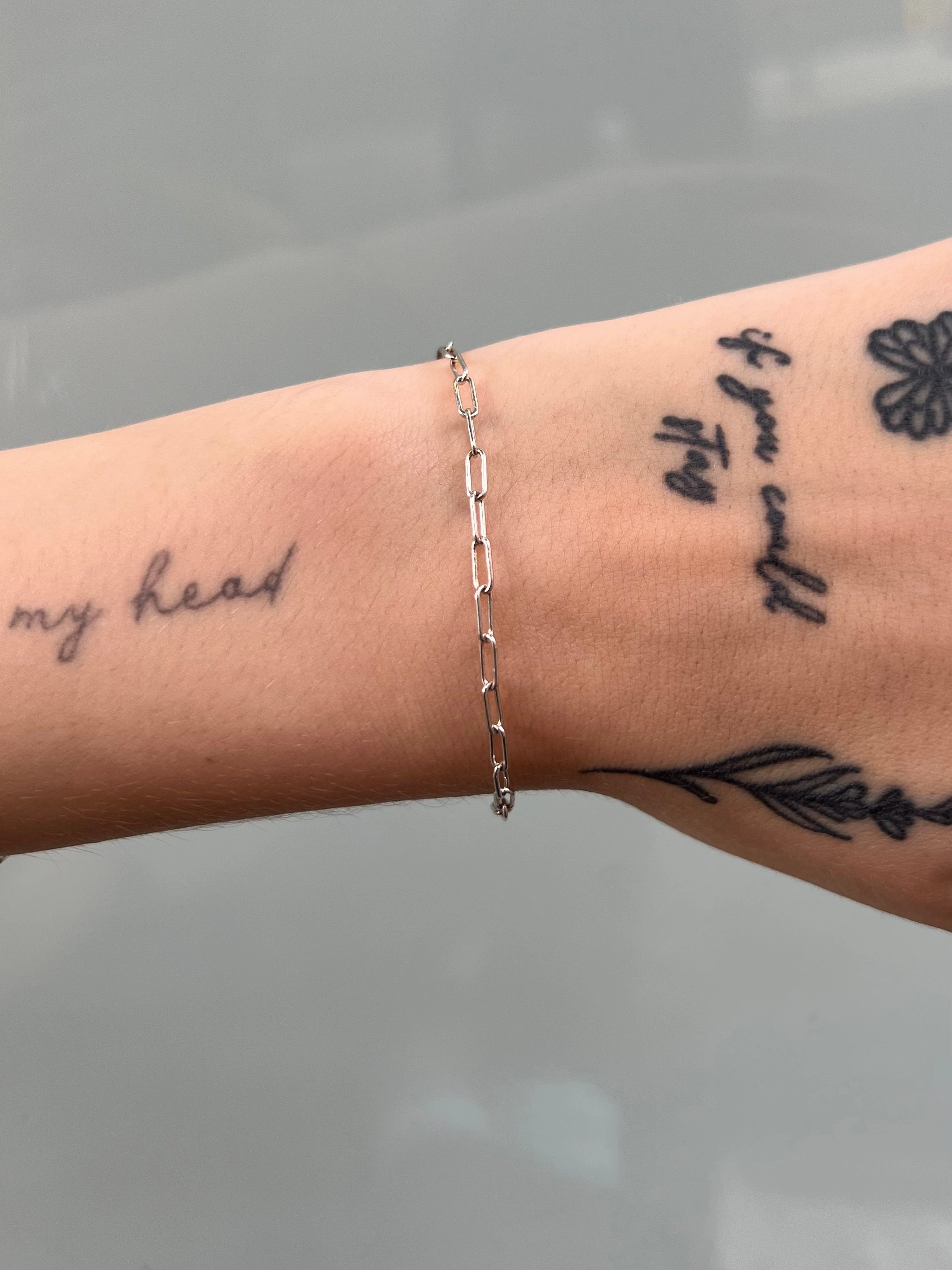 Polished Craft Paperclip Silver