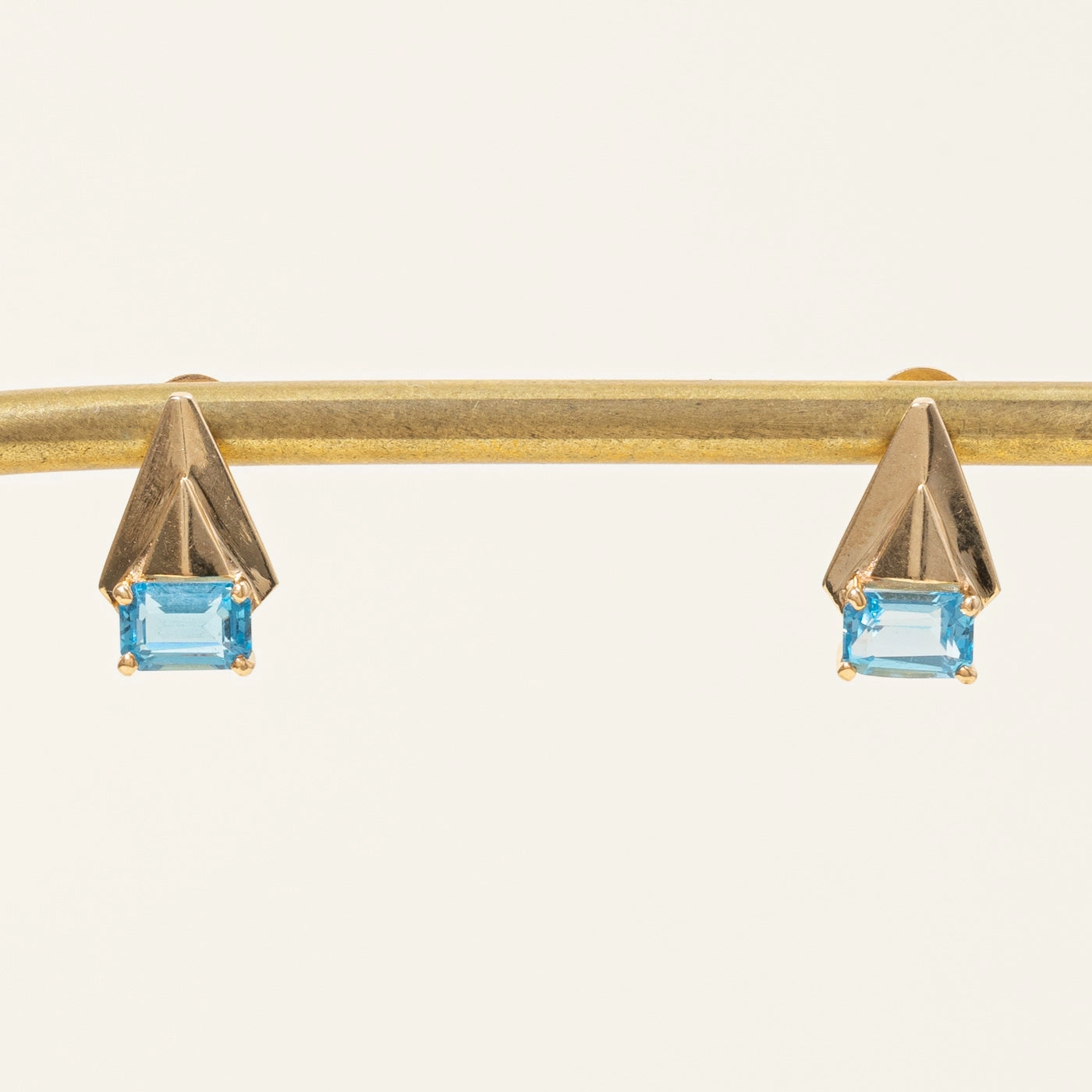 Blue Topaz Earrings | 1.50ctw | Stylish charm Evening Appeal