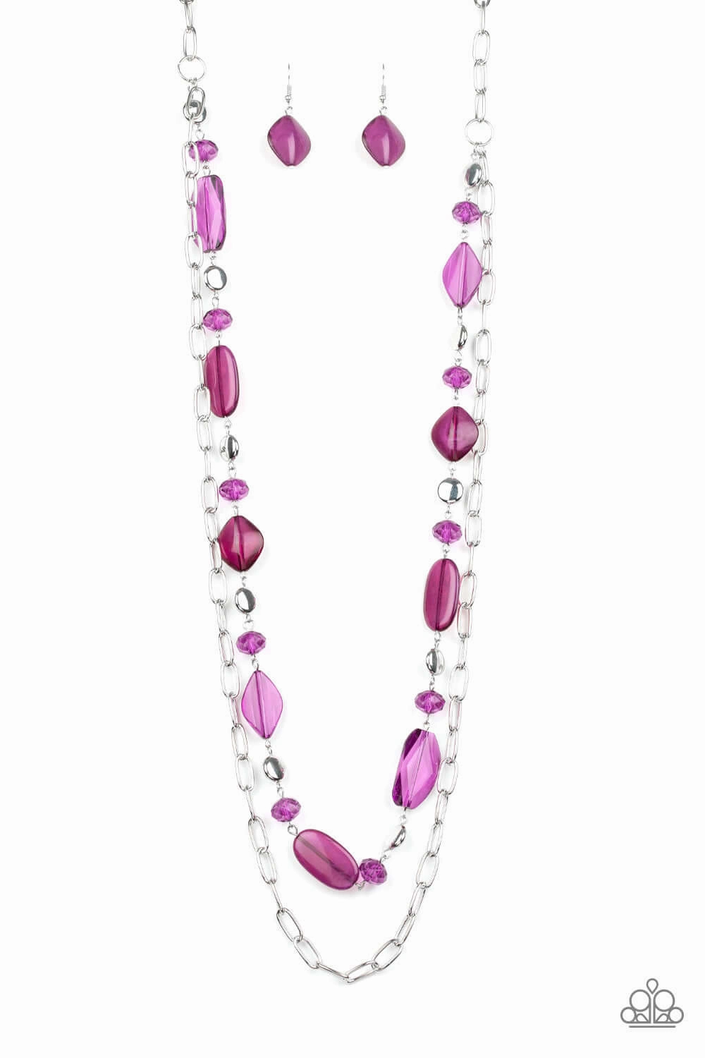 Family Occasion Paparazzi Accessories ? Colorful Couture - Purple Necklace?Flat Rate Ship $4.50?