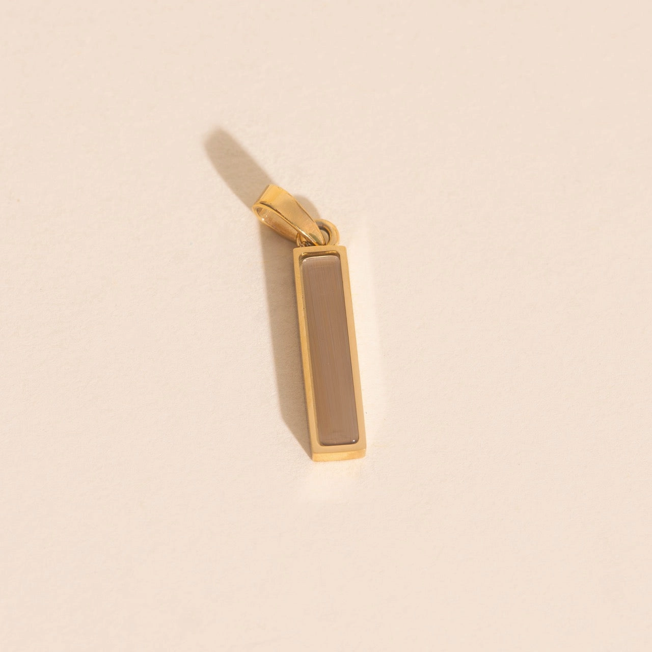 Bar Necklace Charm Daring Look