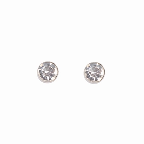 Beautiful Adornment Mini Diamante Stud Earrings