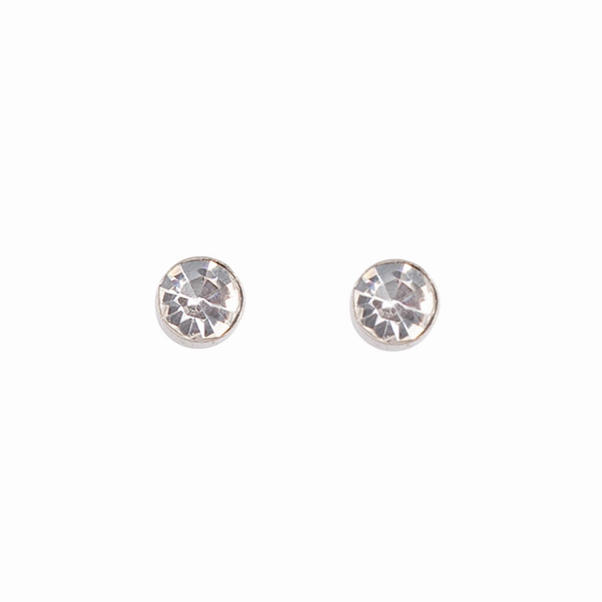 Beautiful Adornment Mini Diamante Stud Earrings