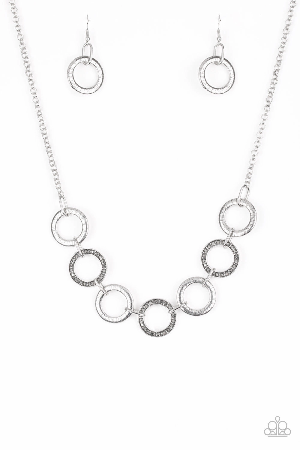 Stylish piece Paparazzi Accessories ? Modern Day Madonna - Silver Necklace?Flat Rate Ship $4.50?