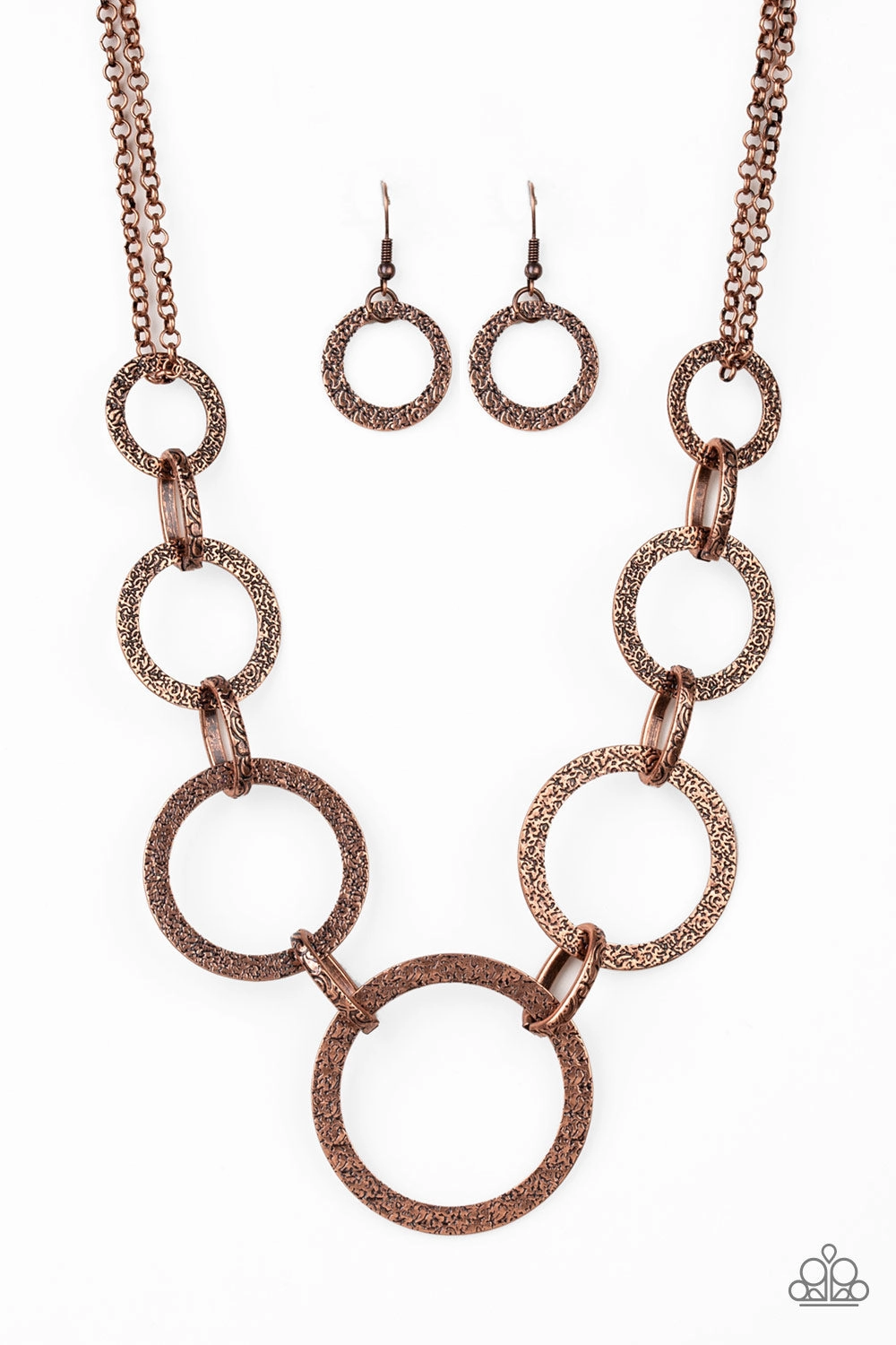 Exclusive Jewelry Party Mood Paparazzi Accessories ? City Circus - Copper Necklace?Flat Rate Ship $4.50?