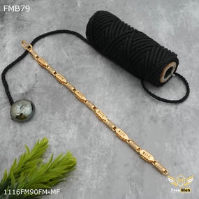 Freemen fore ring ad golden Bracelet for Men - FMB79 Pan-Regional Composites Flexible Sight