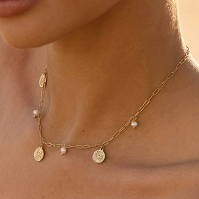 Timeless Favorite Dynamic Form Clean Glimmer Golden Hour Choker