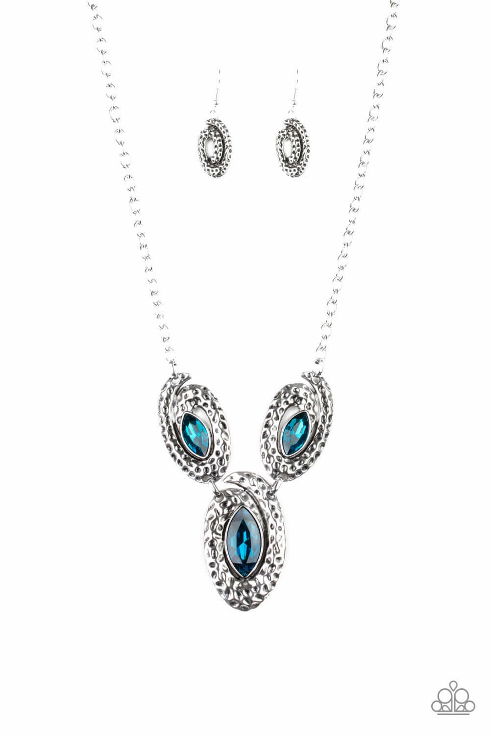 Paparazzi Accessories ? Metro Mystique - Blue Necklace?Flat Rate Ship $4.50? Permanent Item