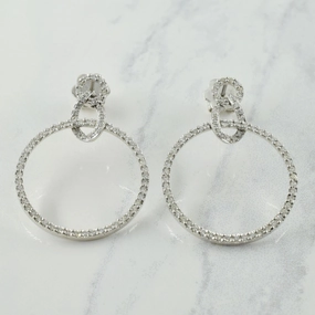 Glam Vibe Diamond Drop Earrings | 0.70ctw |