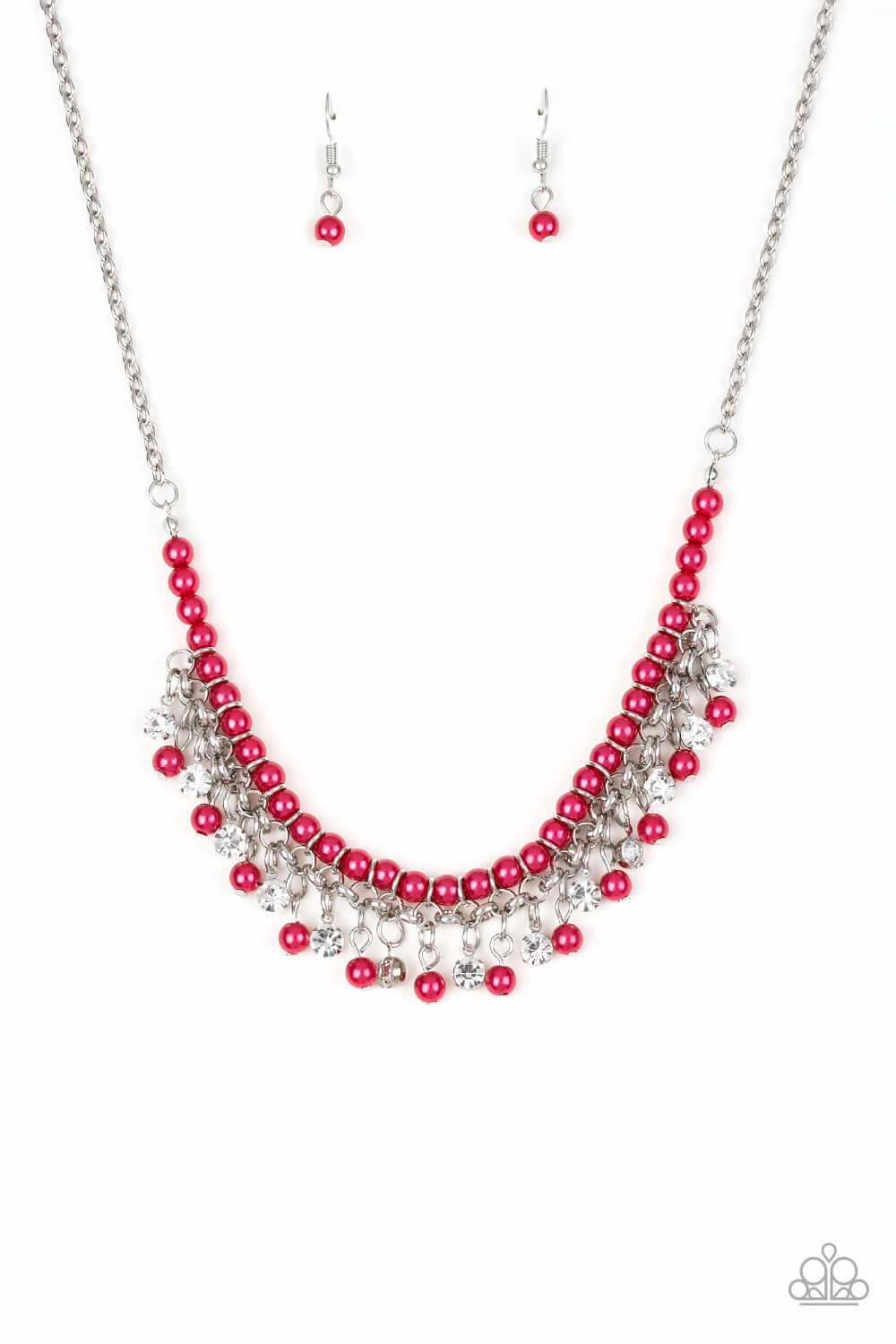 Distinct Accent Summer Gift Paparazzi Accessories ? A Touch of CLASSY - Pink Necklace?Flat Rate Ship $4.50?