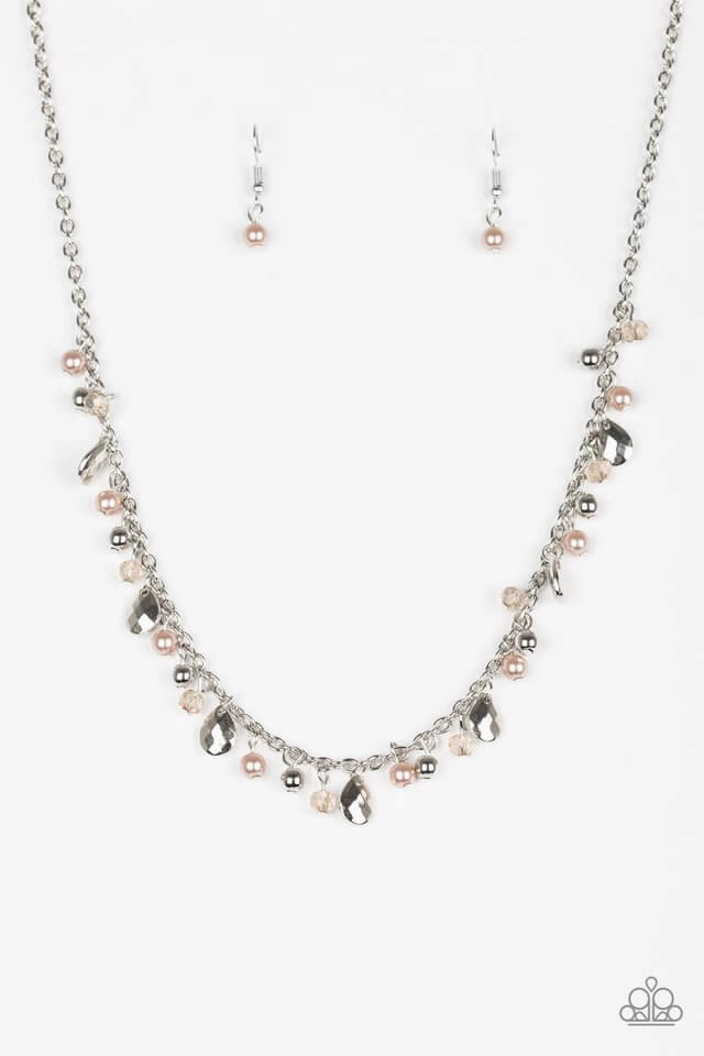 Paparazzi Accessories ?Spring Sophistication - Brown Necklace? Flat Rate Ship $4.50? Delicate Gift Confidence Boosting Accessory