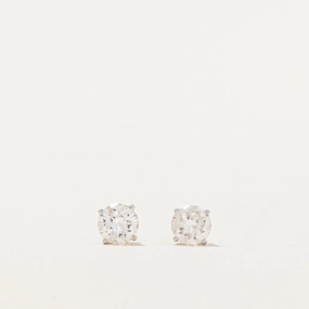 Ethereal Form Casual Charm Diamond Stud Earrings | 2.06ctw I1 I/J |