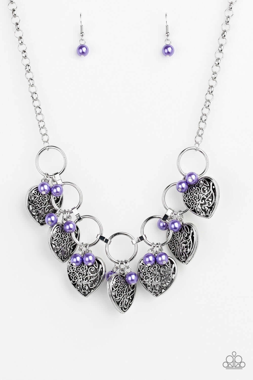 Paparazzi Accessories ? Very Valentine - Purple Necklace?Flat Rate Ship $4.50? Chic Jewelry