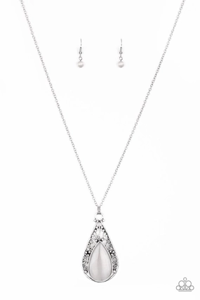 Paparazzi Accessories ? Enchanted Eden - Silver Necklace?Flat Rate Ship $4.50? Everyday Wear