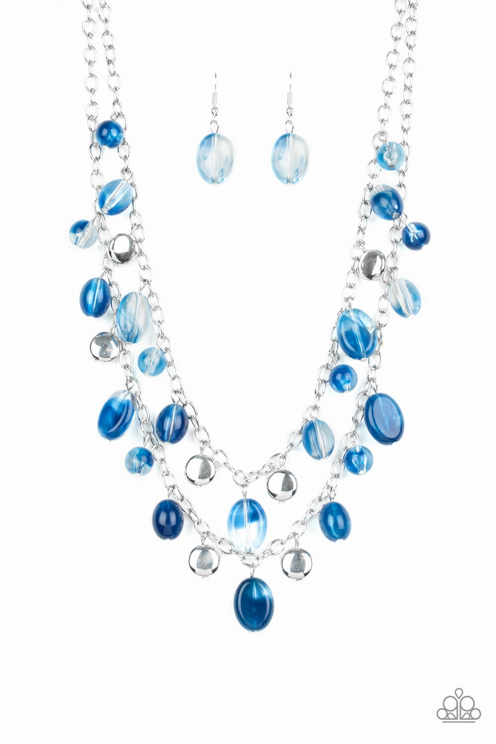 Paparazzi Accessories ? Rainbow Shine - Blue Necklace?Flat Rate Ship $4.50? Special Accent