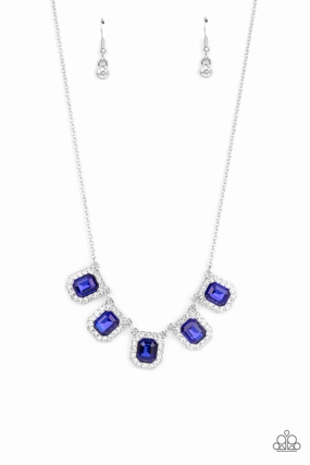 classic accessory Paparazzi Accessories ?Next Level Luster - Blue Necklace? Flat Rate Ship $4.50?