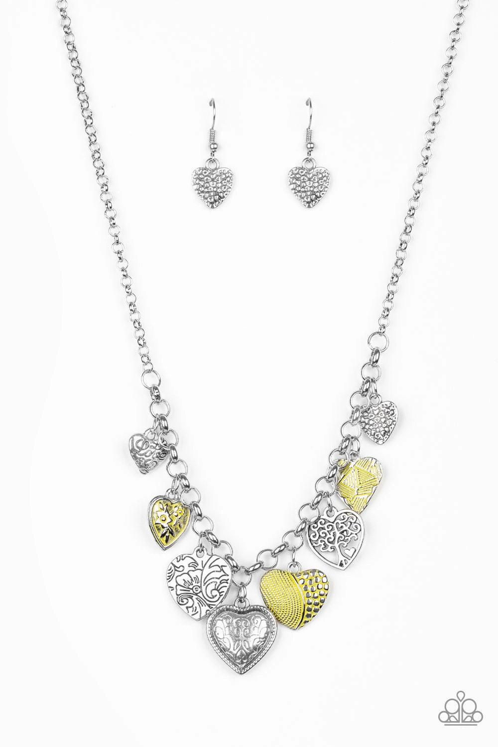 Paparazzi Accessories ? Grow Love - Yellow Necklace?Flat Rate Ship $4.50? Office Gift