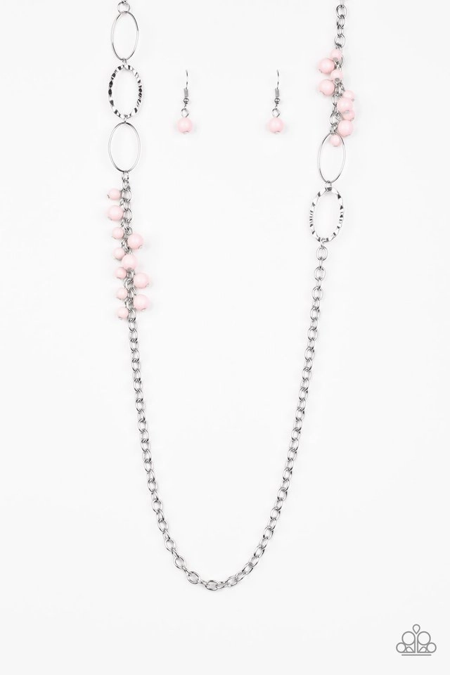 Paparazzi Accessories ?Flirty Foxtrot - Pink Necklace? Flat Rate Ship $4.50? Splendid Style Anniversary Touch
