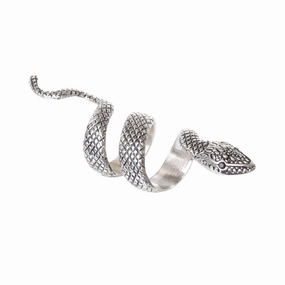 Luxury piece Sparkling look Snake Wrap Ring