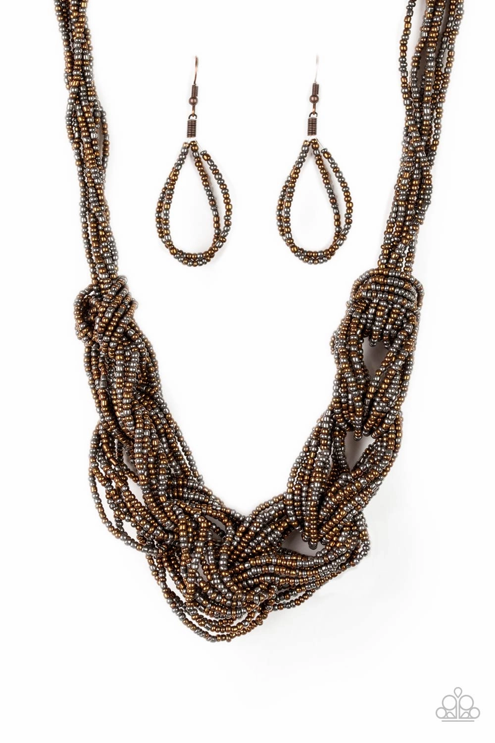 All Ages Jewelry Paparazzi Accessories ?City Catwalk - Copper Necklace?Flat Rate Ship $4.50?
