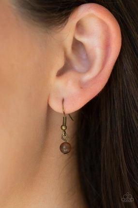 Professional Mood Paparazzi Accessories ? East Coast Elixir - Brass Necklace ? Flat Rate Ship $4.50?