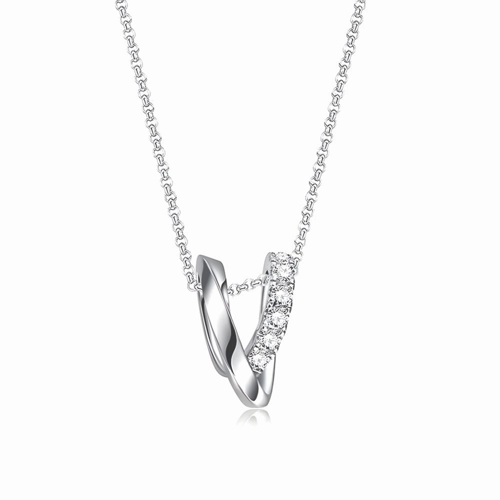Endless Embrace M?bius Strip Necklace Pendant Superior Piece