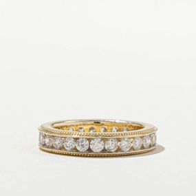 Petite Glam Eternity Channel Set Diamond Ring | 2.13ctw | SZ 9