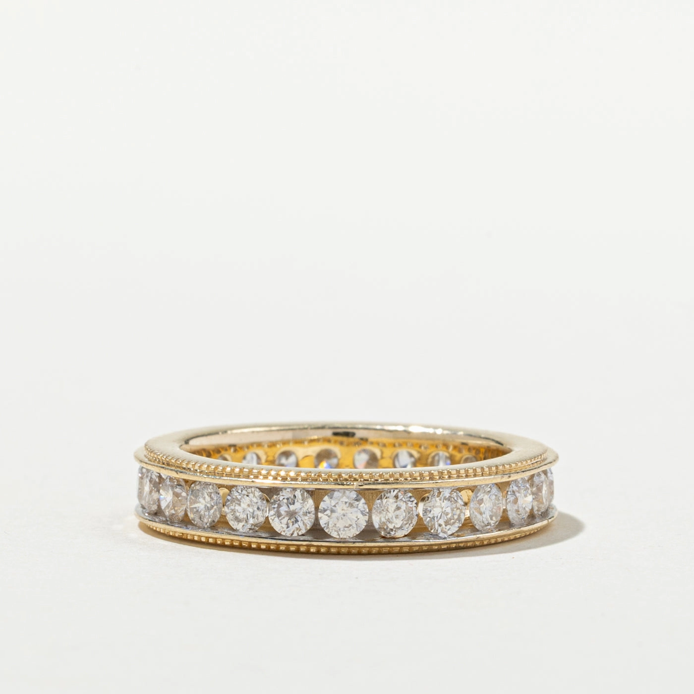 Petite Glam Eternity Channel Set Diamond Ring | 2.13ctw | SZ 9