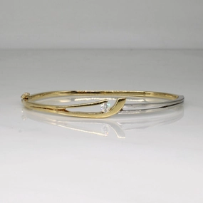 Tension Set Diamond Bracelet | 0.15ct | 7" | Finishing Feature