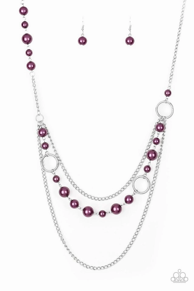 Furnishing Item Millennium Adornment Paparazzi Accessories ?Party Dress Princess - Purple Necklace?Flat Rate Ship $4.50?