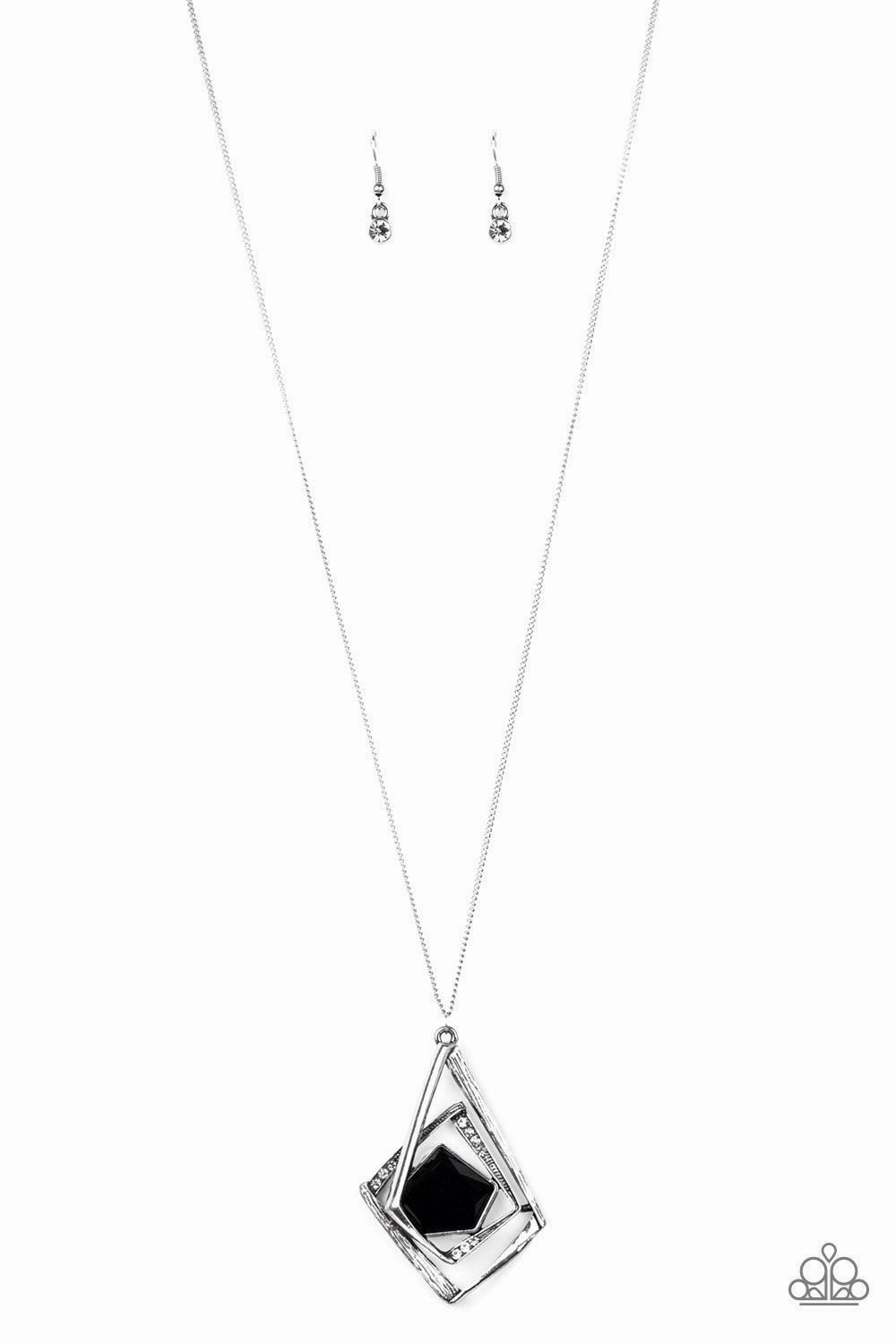 Paparazzi Accessories ? A MODERN Citizen - Black Necklace?Flat Rate Ship $4.50? Professional Present