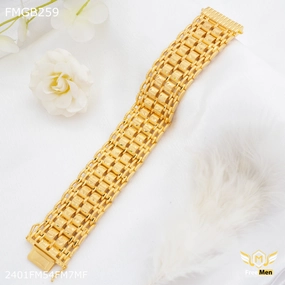 Freemen Designer C cutting Bracelate for Men - FMGB259 Perfect Ten