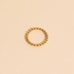 Glossy Vibe Beaded Circle Necklace Extender Charm