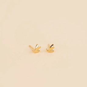 Mini Bug Stud Earrings Quiet Glow