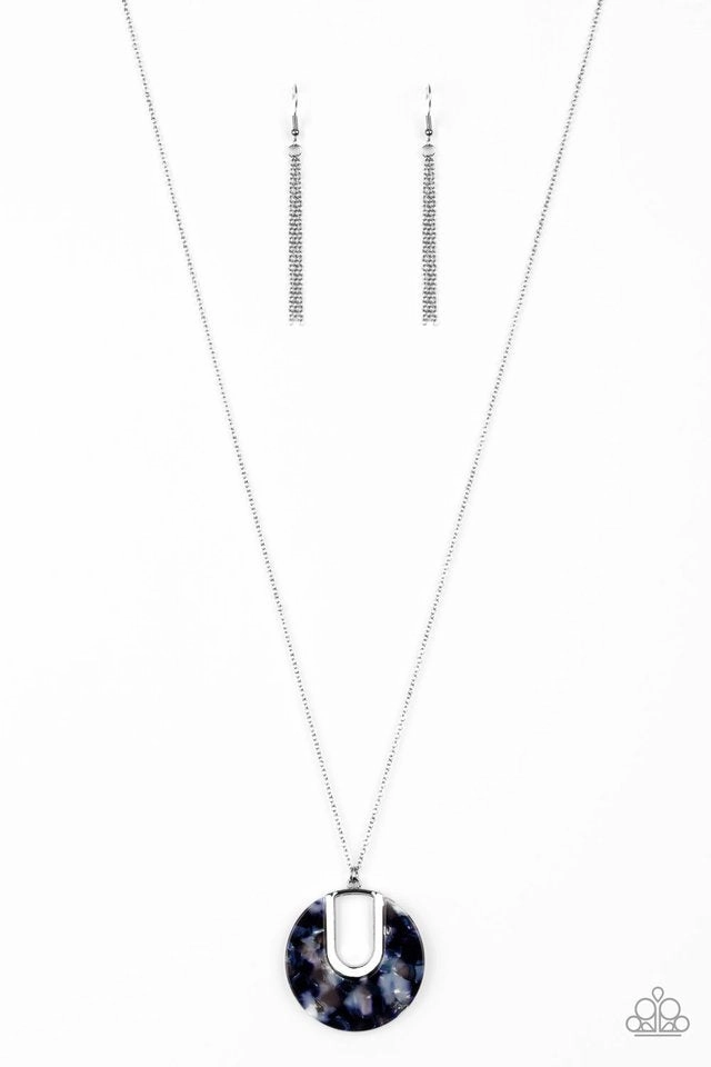 Paparazzi Accessories ?Setting The Fashion - Blue Necklace? Flat Rate Ship $4.50? Splendid Design