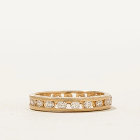 14K Eternity Diamond Band | 0.66ctw | SZ 6.5 Floral Mood