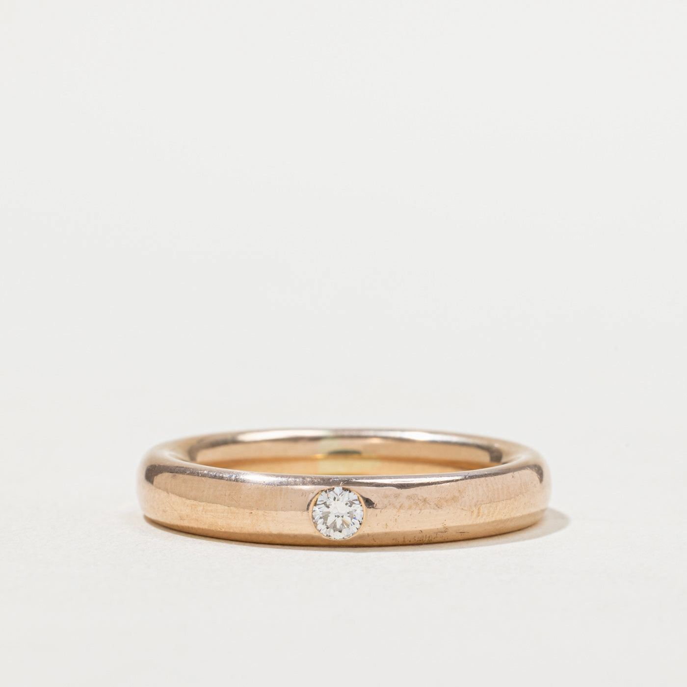 Heritage Style Flush Set Diamond Band | 0.10ct | SZ 9