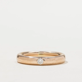 Heritage Style Flush Set Diamond Band | 0.10ct | SZ 9