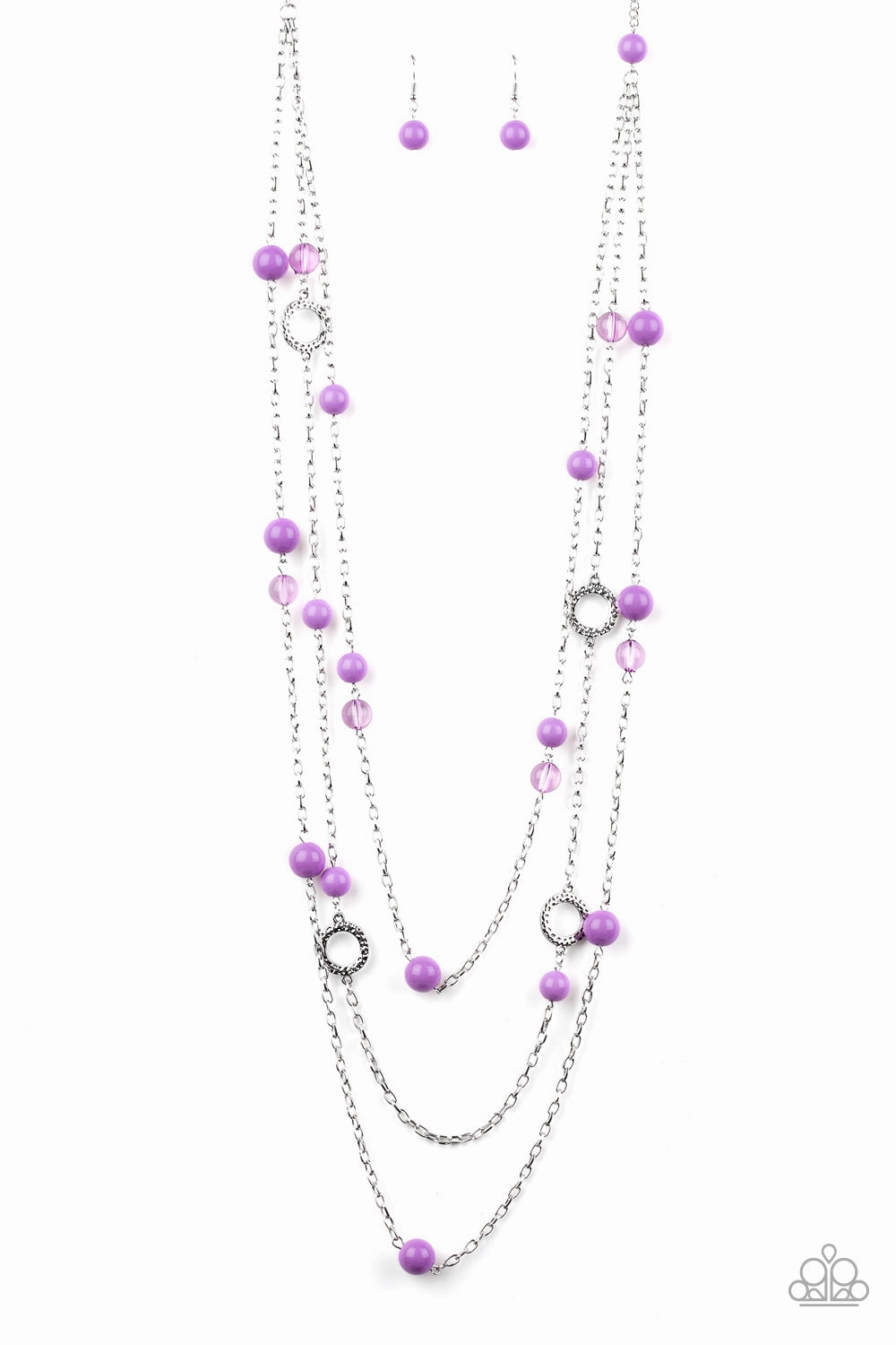 For Beauty Paparazzi Accessories ? Brilliant Bliss - Purple Necklace?Flat Rate Ship $4.50?